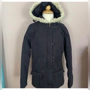 Roxy Girl’s Black Coat - M (8Y)